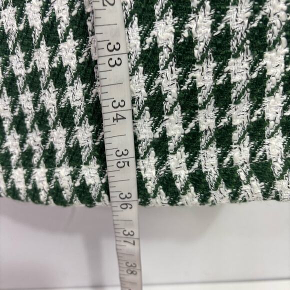 Pink Ripple Green and White Houndstooth Trousers Size Medium LL0723 - Picture 4 of 9